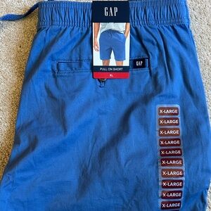 GAP Classic Blue Pull-On Shorts XL